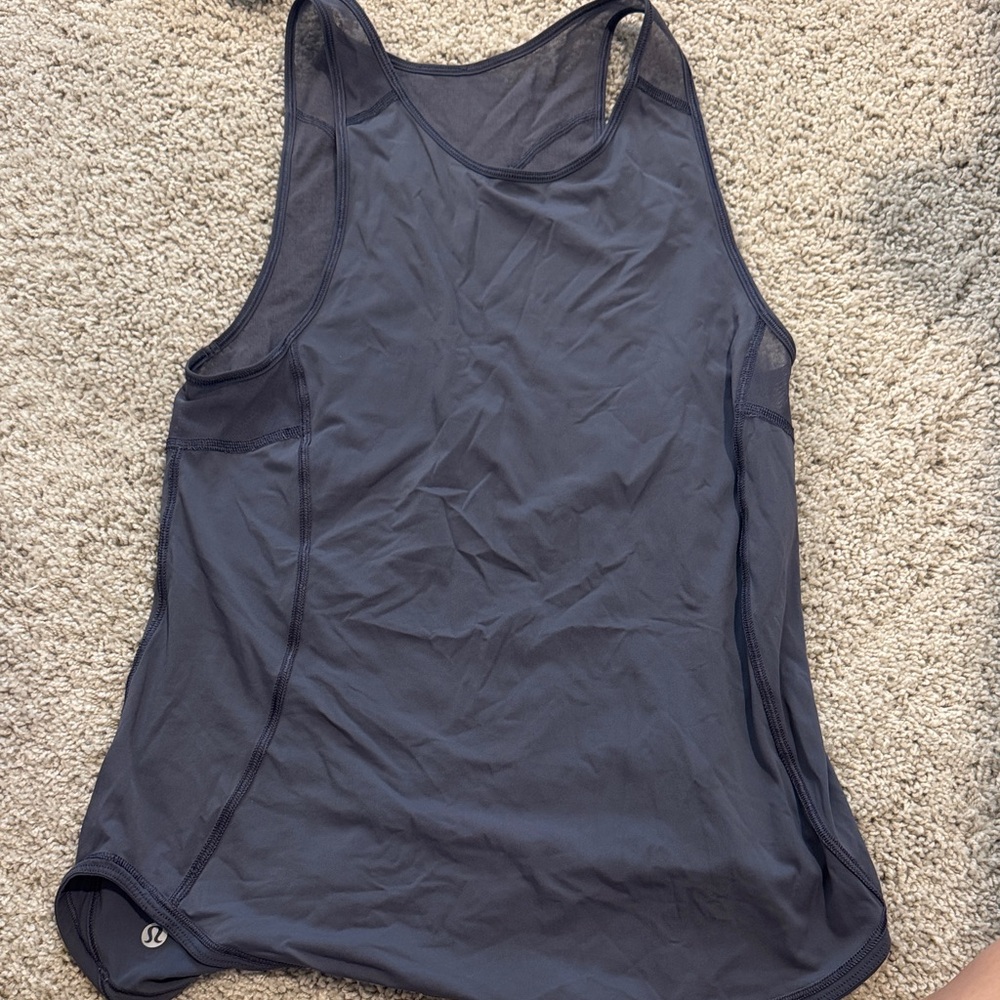 Lululemon Athletica Dark Blue Tank Top